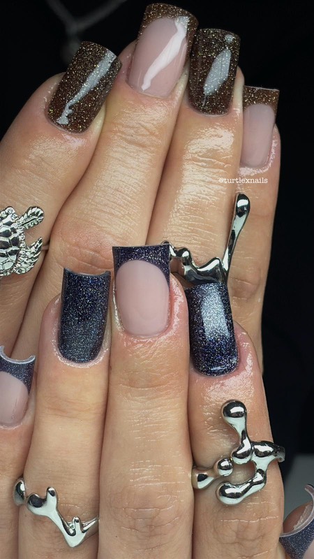 Basic Nageldesign – Ombré, French, Punkte