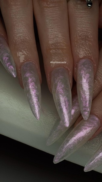 Full Cover Nageldesign – einfarbig